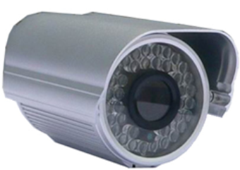 Color infrared lamp camera